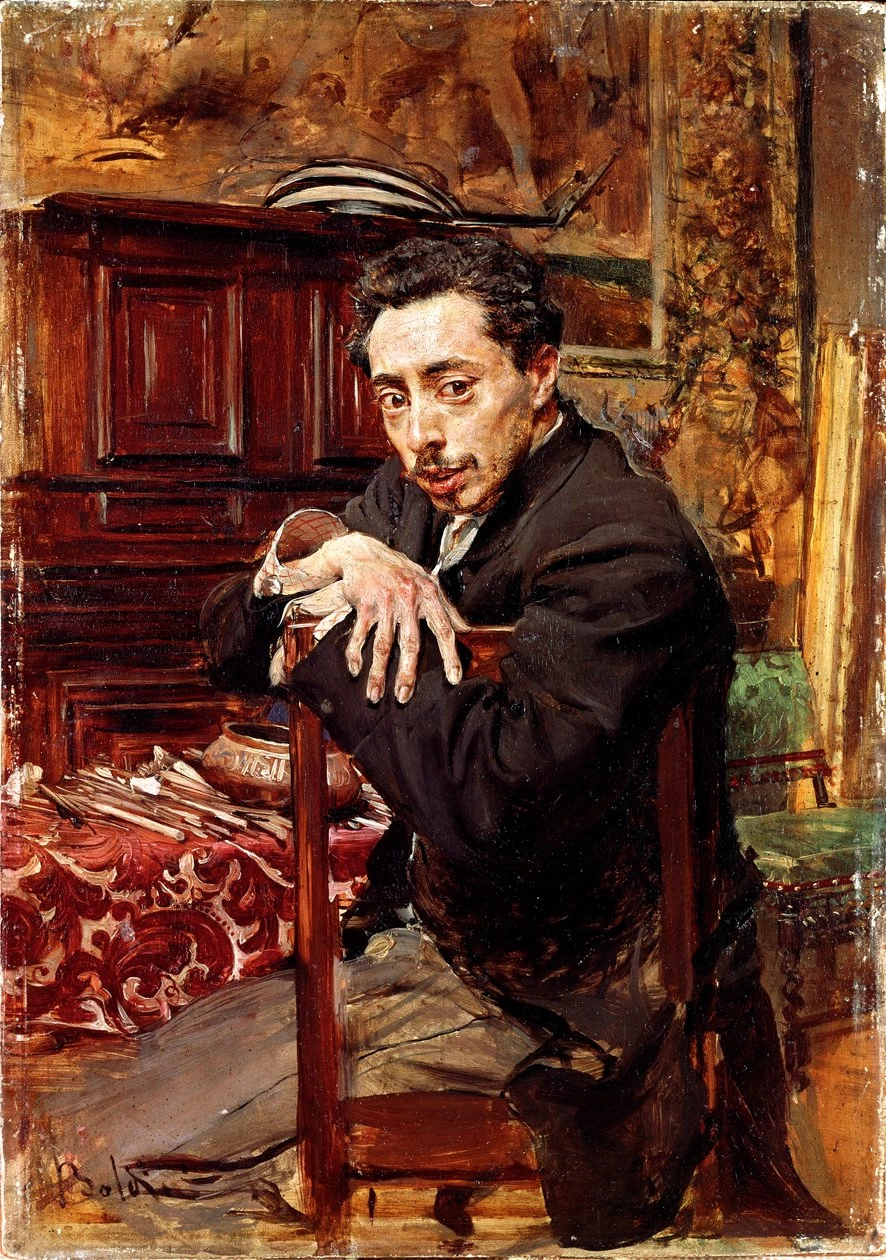 Ritratto del pittore Joaquin Araujo Ruano